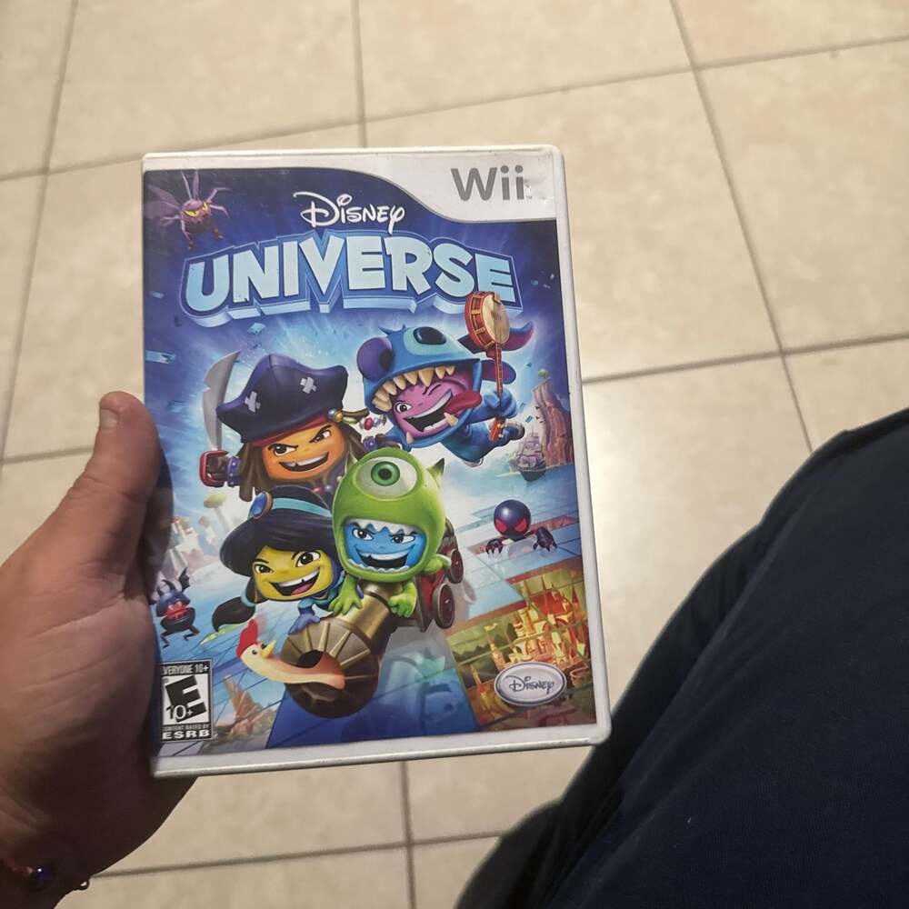 Disney Universe Nintendo Wii Game, CIB, Family Adventure - Tested